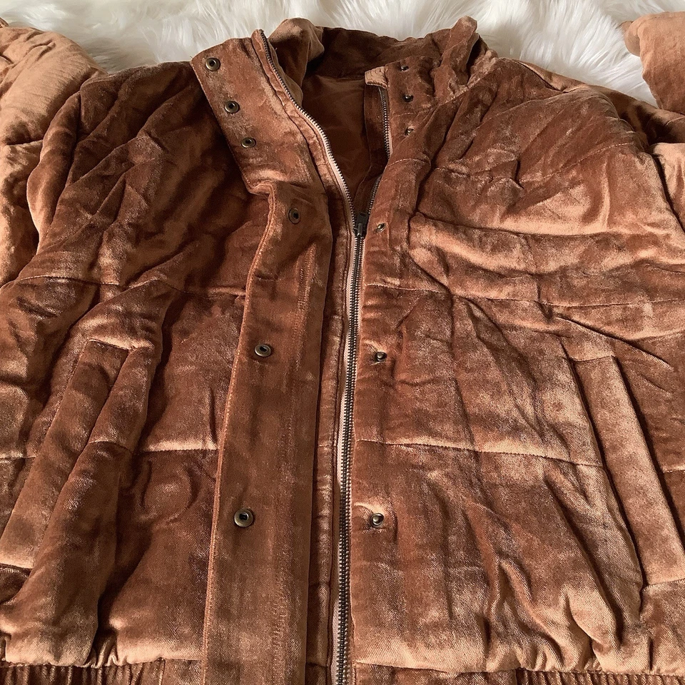 Lou & Grey’s Marrón Mujer’s SIGNATURE Super SOFT FELPA PUFFER X-LARGE Acolchado Foto 4 de 4