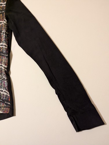Riani Ladies Size 8 Black Long Sleeve Button Up Top - Picture 4 of 13