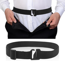 Shirt Stays Belt Crop Top Tuck Waist Band Belt Style Shirt Stay Adjustable Elast