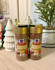 🍫 McCormick Chocolate Hazelnut Finishing Sugar – Lot of 2 – Rich & Decadent 
