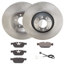 RIDEX Bremsenset Vorne Bremsscheiben Beläge passend für PEUGEOT 407 SW (6E)