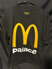 Palace x McDonalds Logo Tee Black Size M