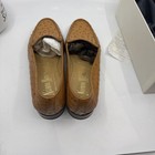 Gravati Neiman Marcus Camel Ostrich Leather Loafers Women’s 10.5 Italy — photo 4
