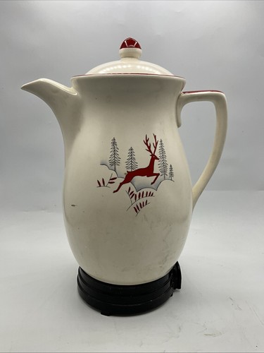 Crown Devon Stockholm Coffee Pot Untested Vintage Rare (SN) - Picture 2 of 24