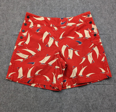 Ralph Lauren Sport Shorts Womens 8 Nautical Vintage Retro Boat Sailor Retro Mod