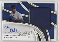 2023 Panini Immaculate Jumbo Jacket Signatures 62/99 Bobby Miller Auto v1x