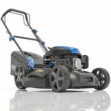 Hyundai Cordless Self-Propelled Petrol Lawnmower 18" 46cm 139cc, Mulching