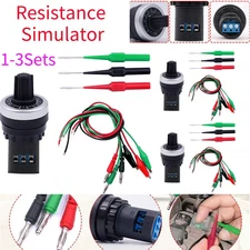 1-3Sets Car Circuit Tester Tool Universal Analog Generator Resistance Sensor