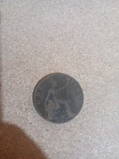 1899 Queen Victoria One Penny Coin