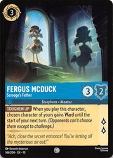 Fergus McDuck Scrooge's Father 144/204 Whispers in the Well Lorcana 002325
