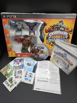 Skylanders Giants Starter Pack PS3 OVP Tree Rex Cynder Jet-Vac Spiel Karten