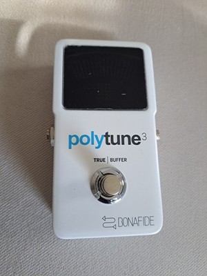 TC Electronic PolyTune 3 Polyphonic Tuner Pedal US -Still Has Screen Protector 