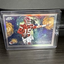 Patrick Mahomes 2025 Topps Cosmic Chrome Football Stars In The Night- KC Chiefs