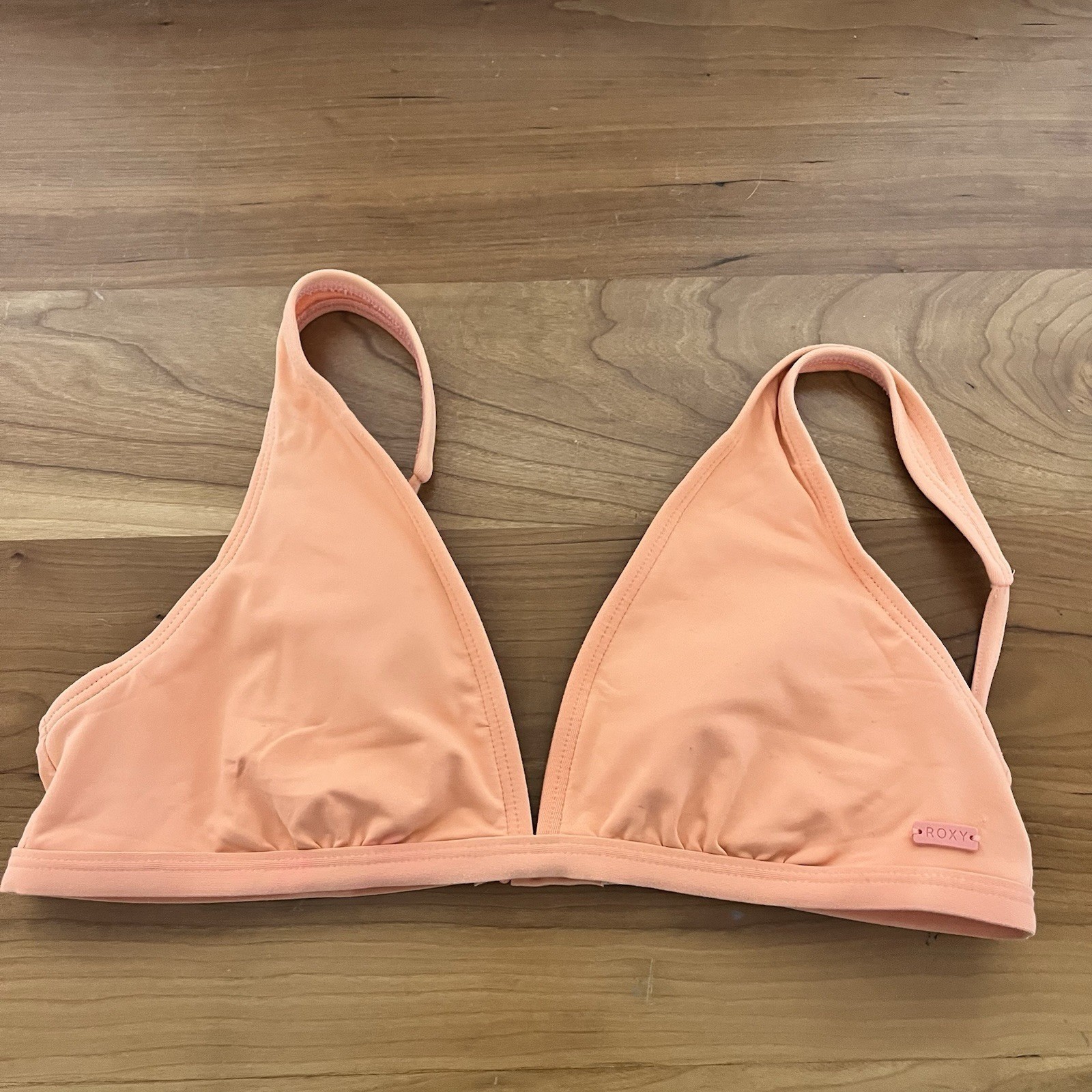 Roxy Beach Classics Triangle Bikini Top Womens Si… - image 1