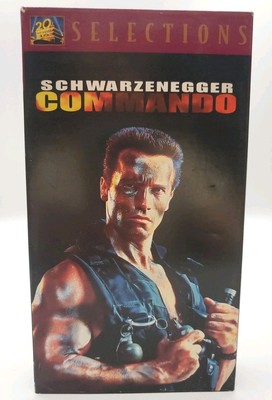 Commando (VHS, 1997) Arnold Schwarzenegger 