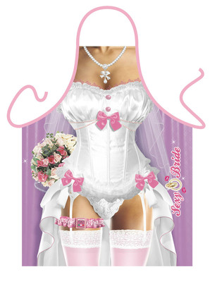Bachelorette gifts wedding sexy Bride kitchen cooking apron woman Made in Italy | eBay Bachelorette gifts wedding sexy Bride kitchen cooking apron woman Made in Italy | eBay