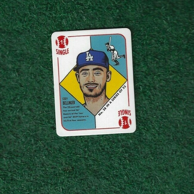 CODY BELLINGER - 2021 TOPPS - 1951 TOPPS MINI - BASE CARD # 28 - PR 5634 CUBS