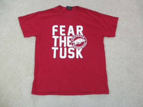 VINTAGE Arkansas Razorback Shirt Adult 