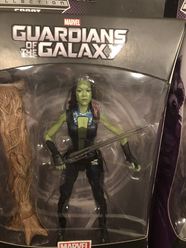 Marvel Legends Groot BAF Set: Star Lord, Drax, Iron man, Gamora, Rocket & Nova - Image 4 of 4