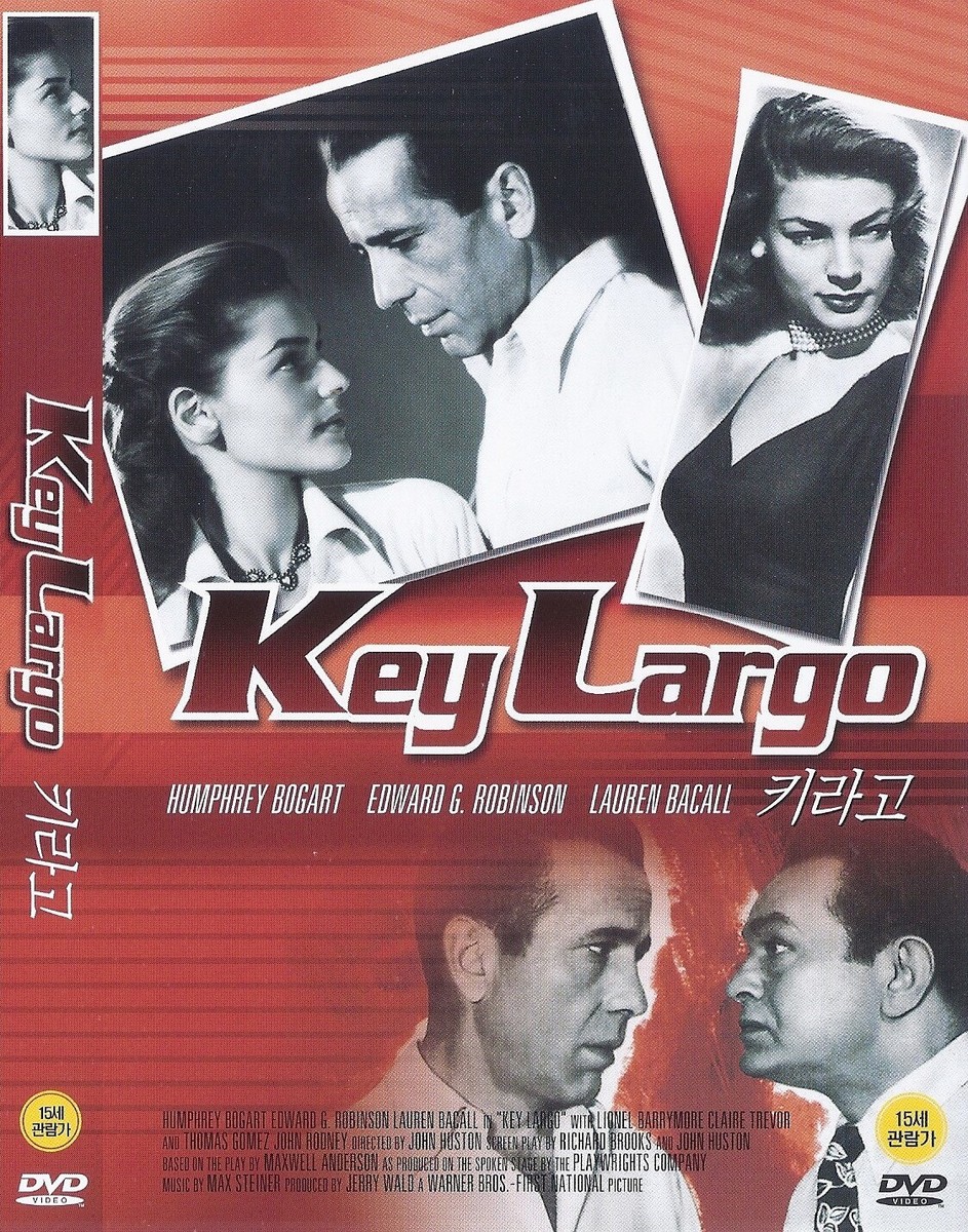 Key Largo (1948) Humphrey Bogart / Lauren Bacall DVD NEW