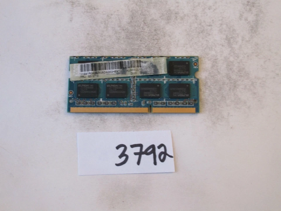 Ramaxel 2Gb PC3-8500 1066Mhz DDR3 SO-DIMM Laptop Memory RAM (3792) - Image 2 of 2