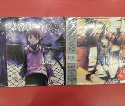 Serial Experiments Lain laserdisc 5LD BOX set All Obi Insert anime