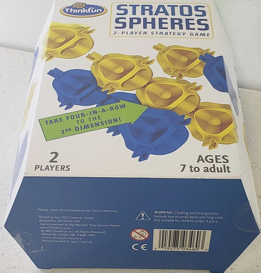Think Fun Stratos Spheres Strategy Game NIB Sealed - Image 3 of 4