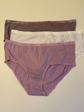 Fruit of the Loom Women's 3Pack Brief Panty Multi 8XL New w/o Tags