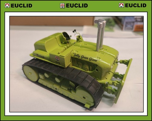 1/40 EUCLID Corgi CUSTOM TC-12 "Pusher" in EUCLID Green - LABOR DAY SALE ONLY - Picture 7 of 7