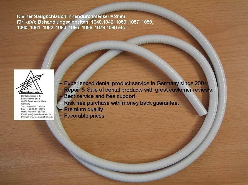 Kleiner Speichelzieherschlauch Saugschlauch passend für KaVo OEM Qualität
