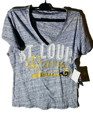 G-III Damen St. Louis Rams Legend Kurzarm T-Shirt MEDIUM