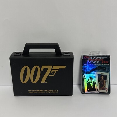 James Bond 007 BUBBLE GUM CARDS w/ Black Briefcase /Read | eBay