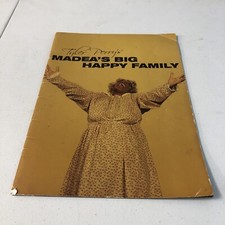 Tyler Perrys Madeas Big Happy Family Play Souvenir Program 2010 Booklet