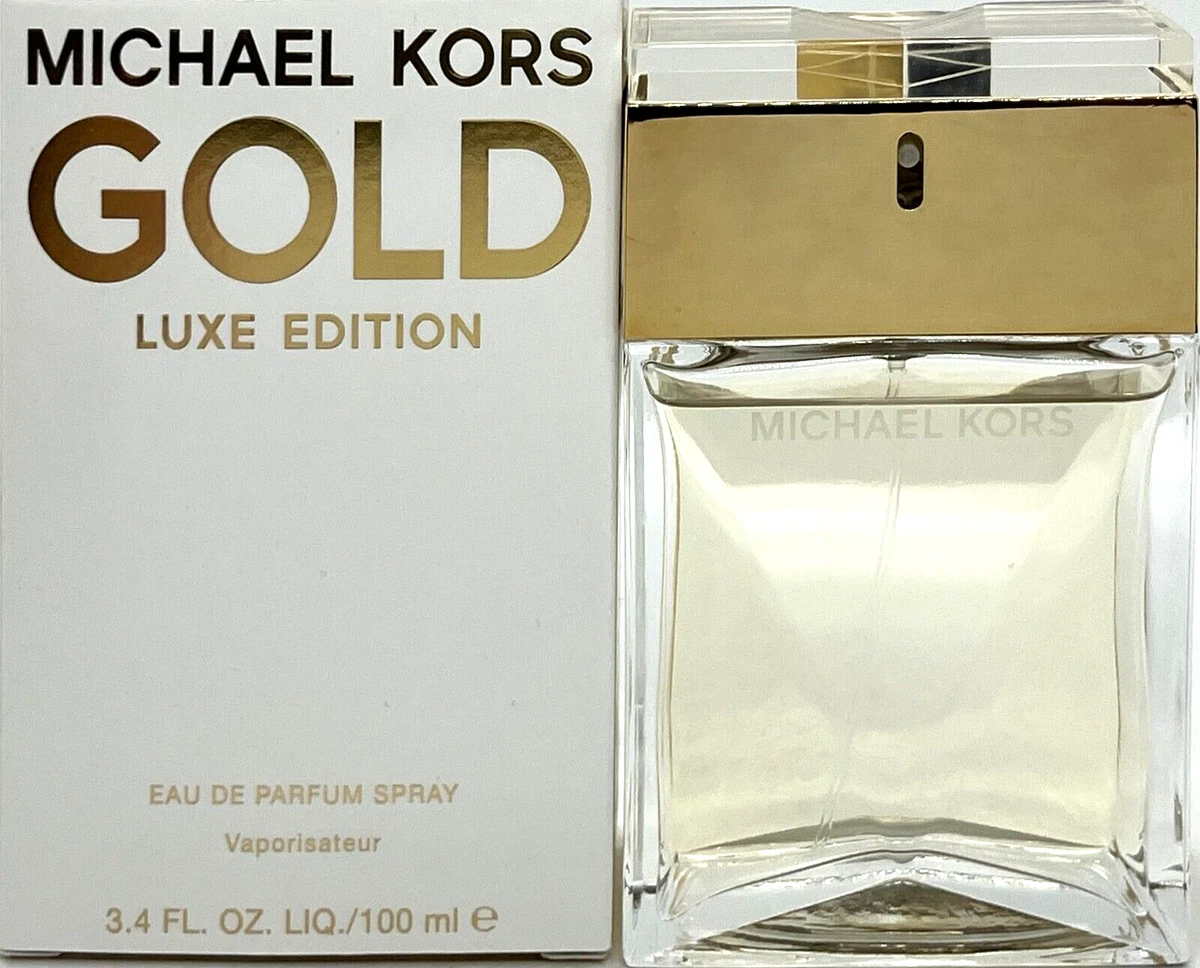 MICHAEL KORS GOLD LUXE EDITION EAU DE PARFUM SPRAY FOR WOMEN 3.4