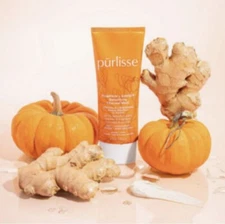 Pūrlisse Pumpkin Ginger Detoxifying Charcoal Mask Full Size 2.5oz -In Box Sealed