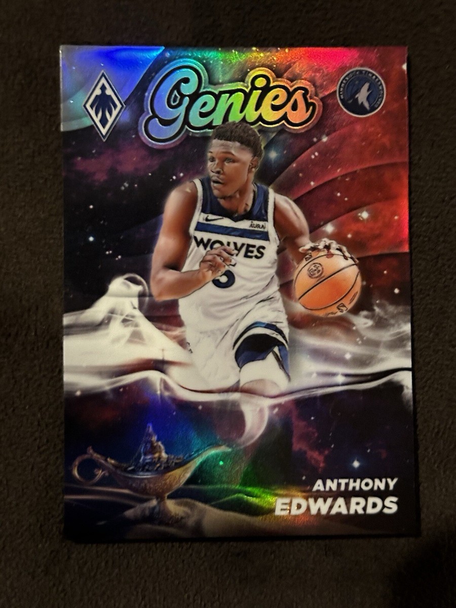 2023-24 Phoenix Basketball Genies Anthony Edwards SSP Case-Hit #15
