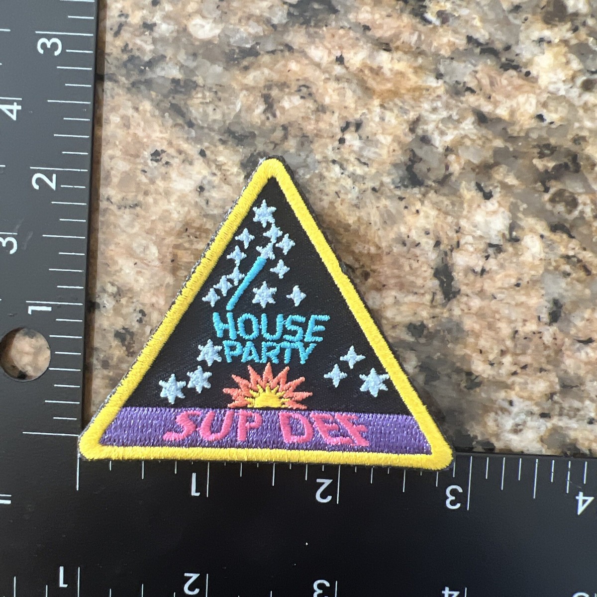 House Party Distro HPD × SUPDEF Away Team Patch SUPERIOR