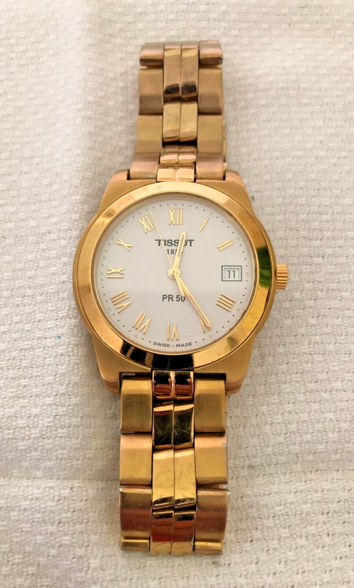 Tissot pr50 gold sale