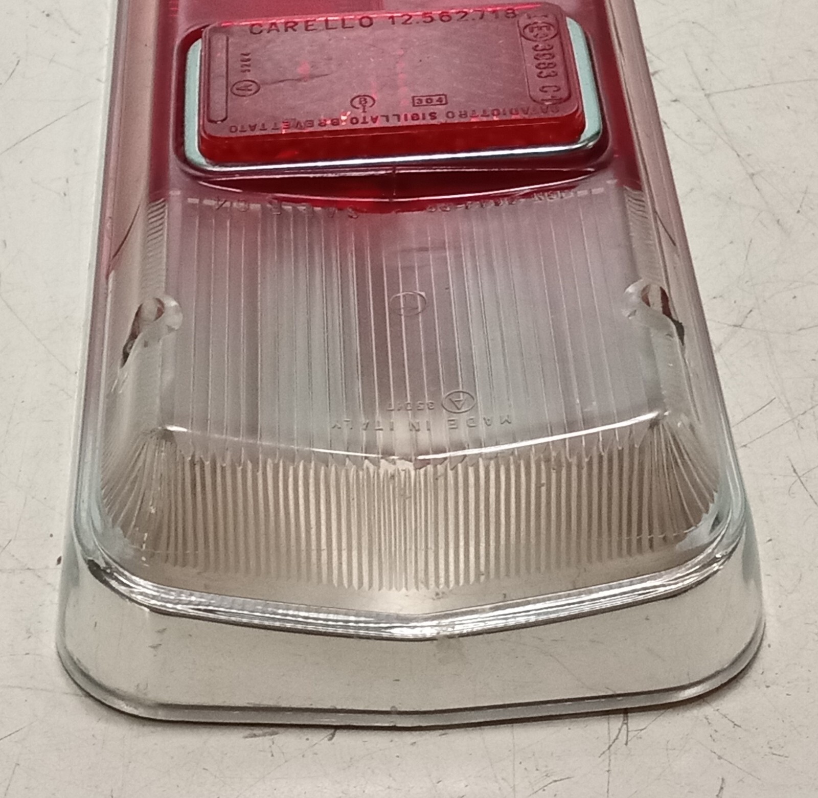 Ferrari Ghibli Tail Lamp Light Lens_Carello_64611_64612_Lense_GENUINE