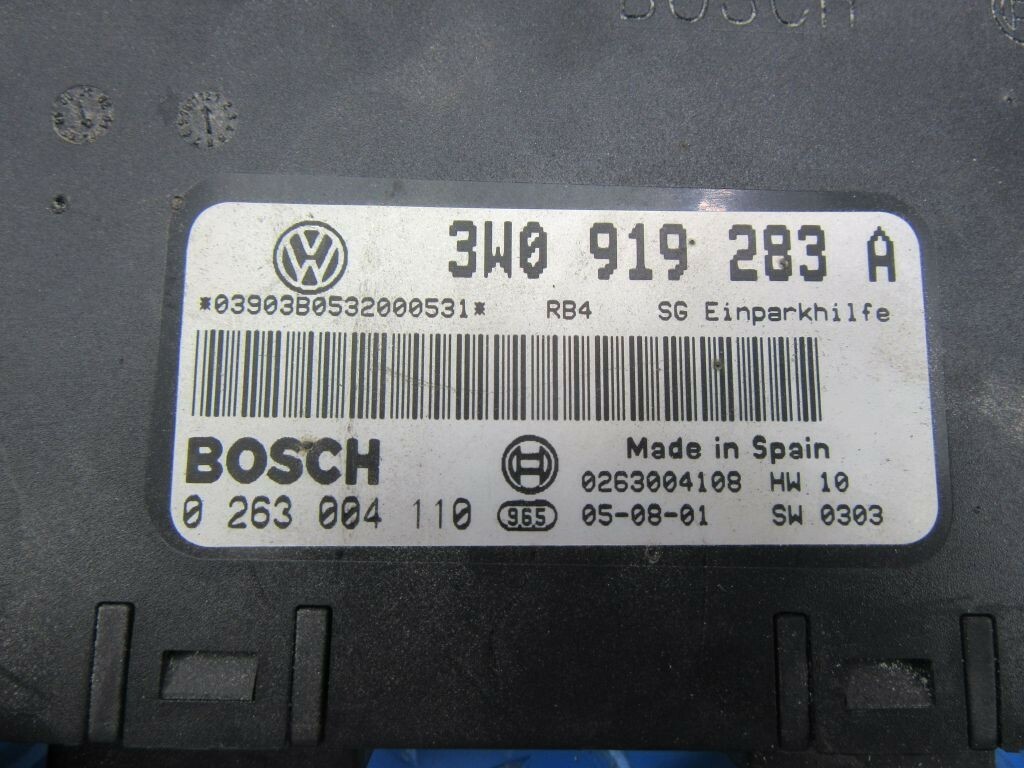 Bentley Continental Flying Spur GT GTC park assist control module #8731
