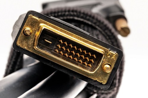 DVI to DVI Cable Gold Plated Monitor Cable Adapters 15 Feet Black - 第 4/4 張圖片