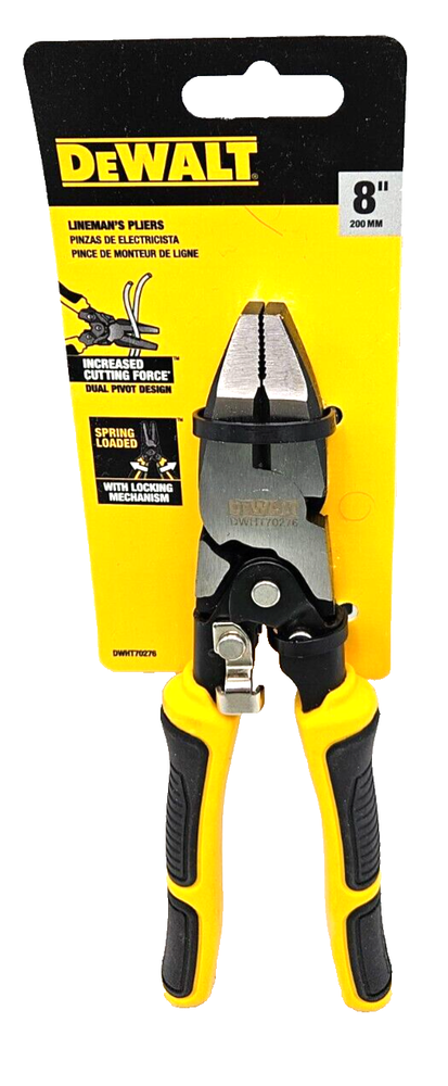 Dewalt Lineman's Pliers DWHT70276 8
