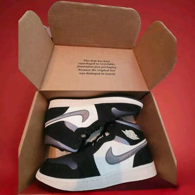 ナイキ、エアジョーダンMid Satin Grey Toe正規品 NIKE｜