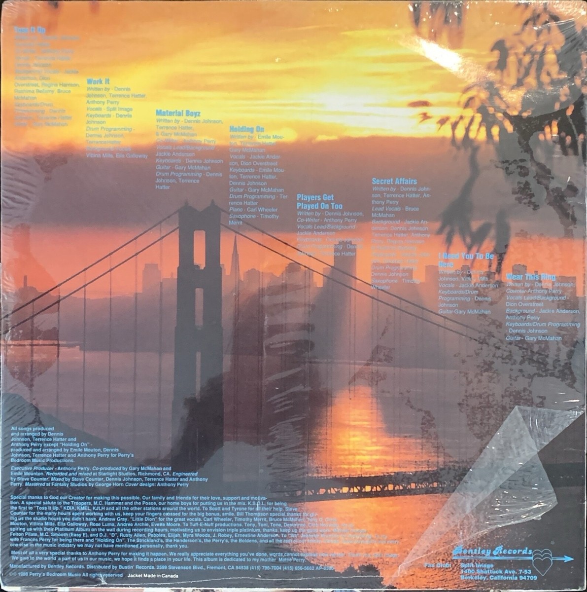 SPLIT IMAGE Life In The City LP BENTLEY electro SEALED | eBay