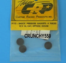 Team CRP 9113 Team Associated RC10 Shock Gaskets - NOS Kyosho Option House RC