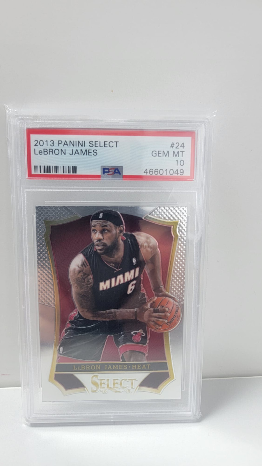LEBRON JAMES 2013-14 Panini Select Basketball #24 PSA 10