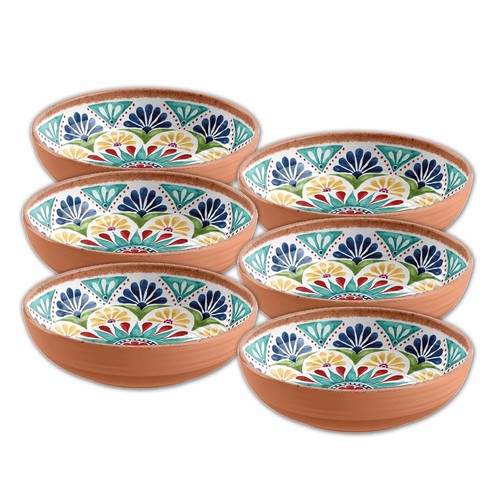 Purely Home Rio Medallion – Set 4 Pezzi: Vassoio Grande + Sottopiatti + Ciotole Per Salse