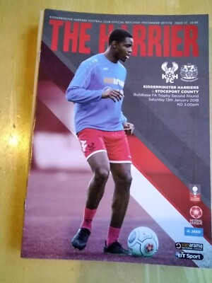 2017/18 KIDDERMINSTER HARRIERS V STOCKPORT COUNTY
