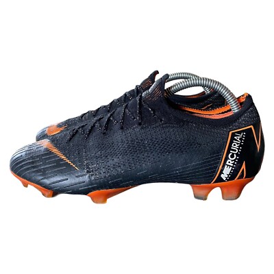 Nike Mercurial Vapor VII 12 Elite FG Schwarz Orange AH7380-081 Herren UK 6 EU 39