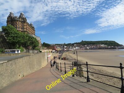 Foto 12x8 Strandzugang, South Bay Scarborough\/TA0388 Der Strand ist ziemlich c2014